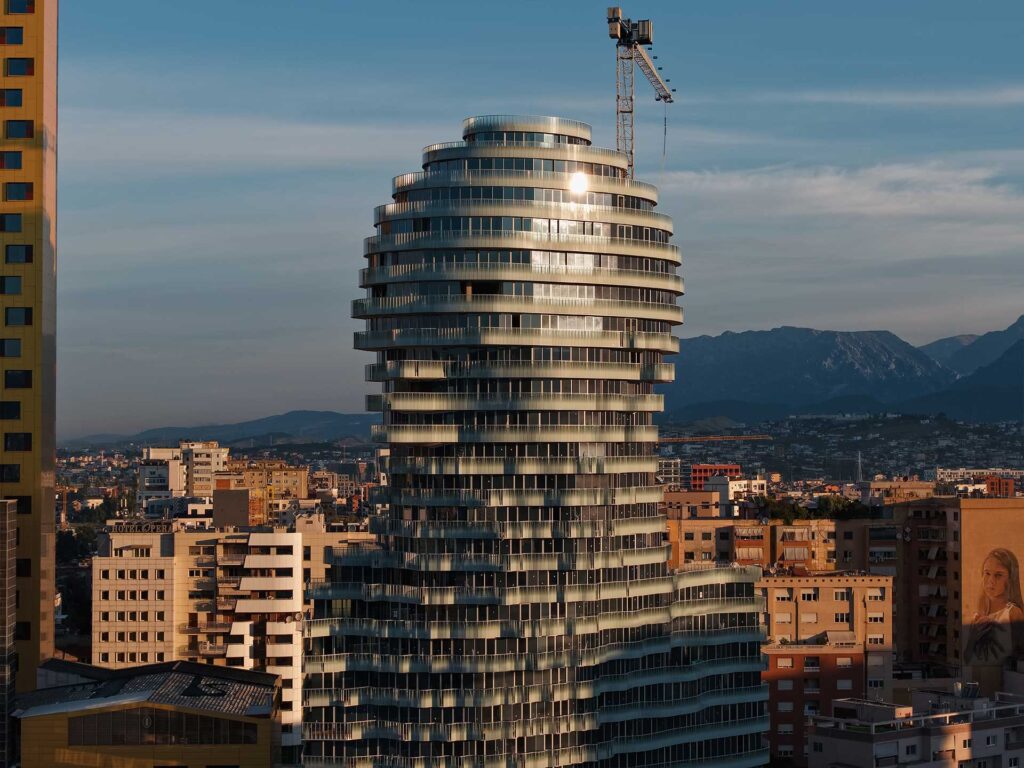 progetti Unionglass - Tirana 's Rock - Albania