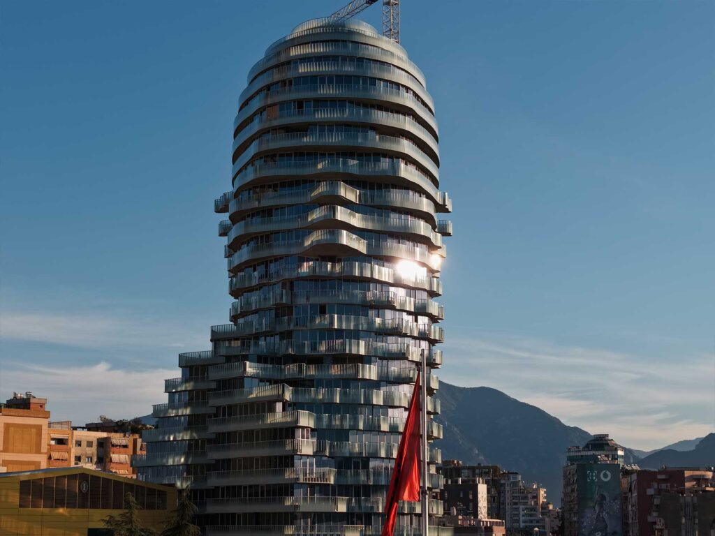 progetti Unionglass - Tirana 's Rock - Albania