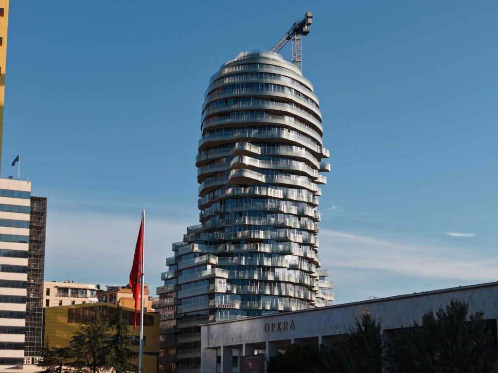 progetti Unionglass - Tirana 's Rock - Albania