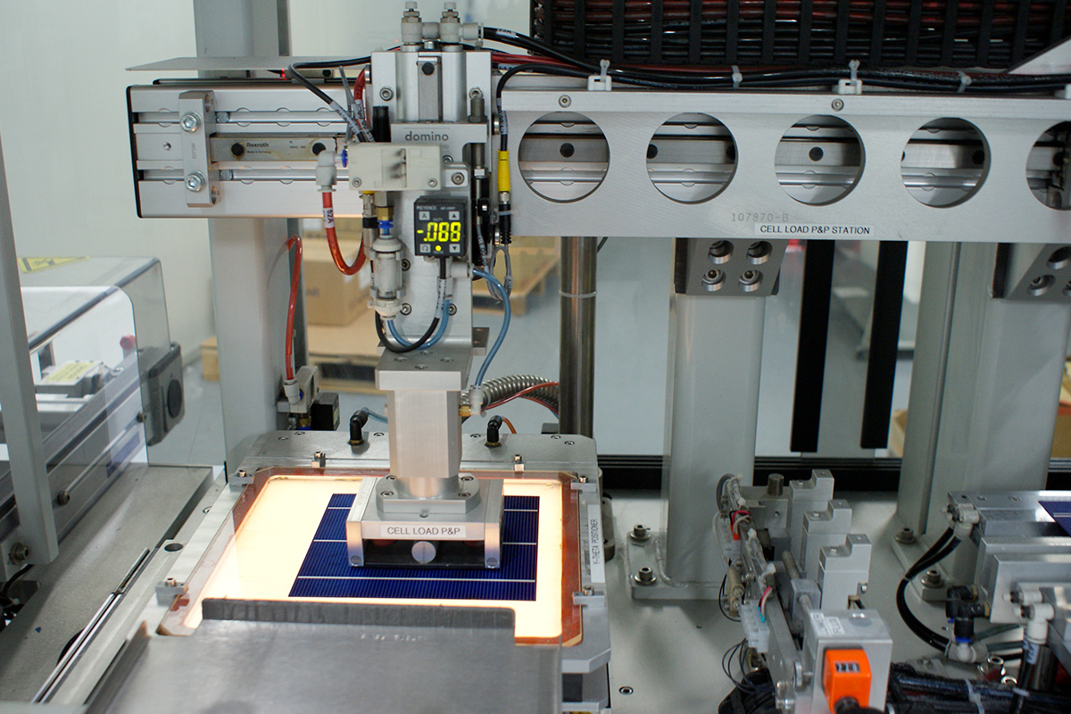 Produzione moduli fotovoltaici Vetro-vetro Unionglass